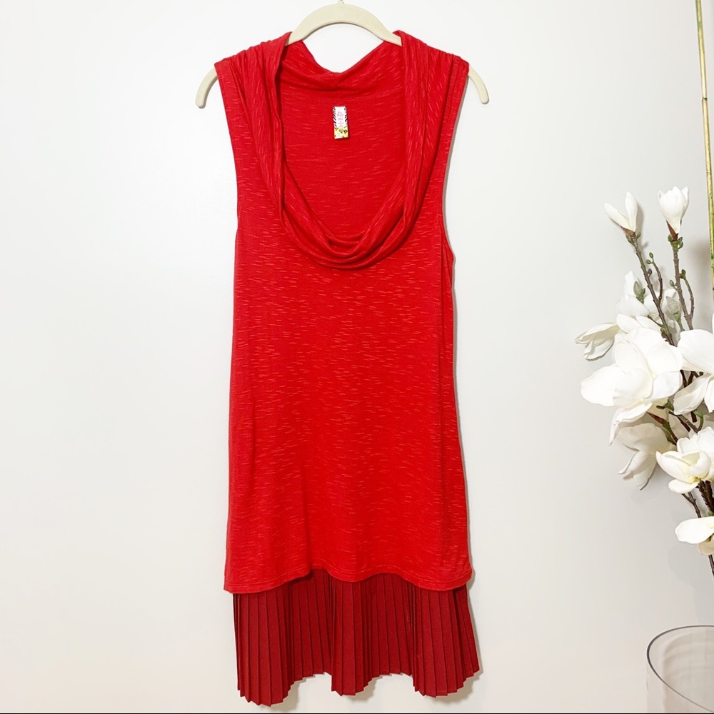 Free People Red Tank Dress